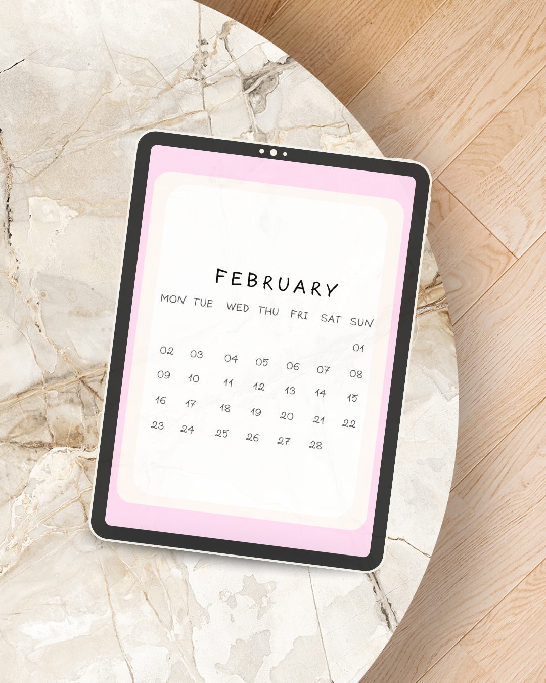 February Planner – Printable PDF (A4 & US Letter)