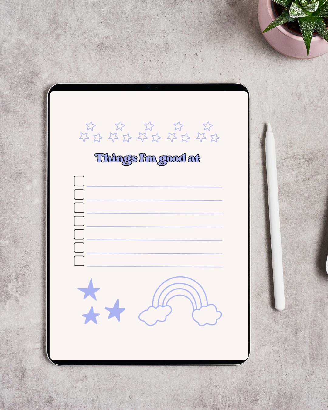 Gratitude Journal for Kids – Printable PDF (A4 & US Letter)