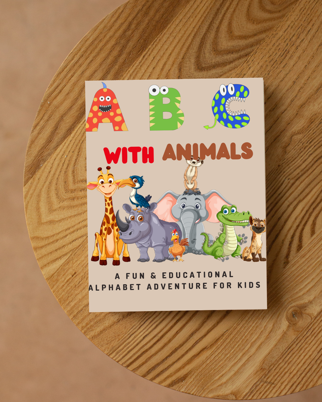 ABC with Animals: A Fun & Educational Alphabet Adventure for Kids
