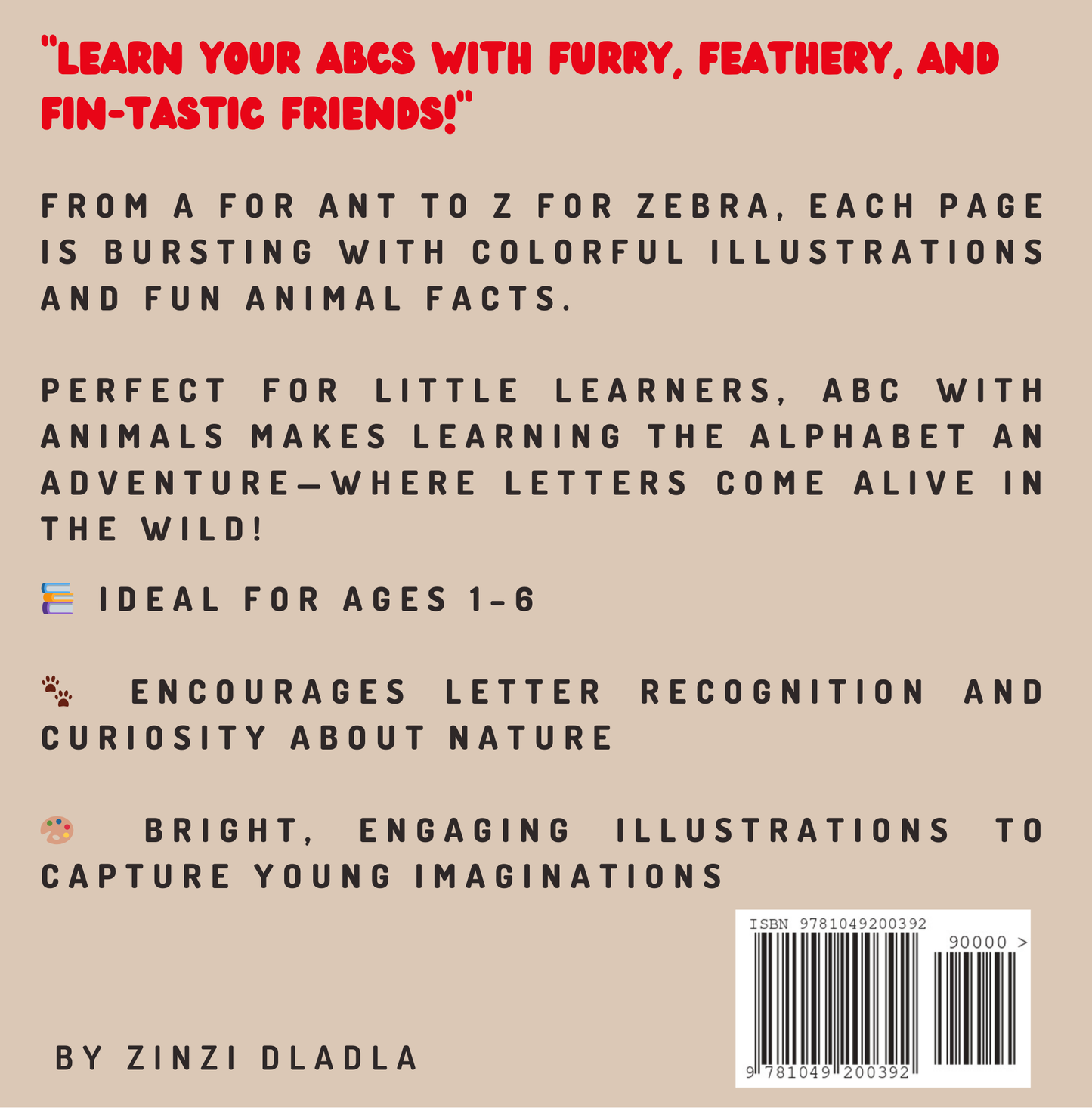 ABC with Animals: A Fun & Educational Alphabet Adventure for Kids