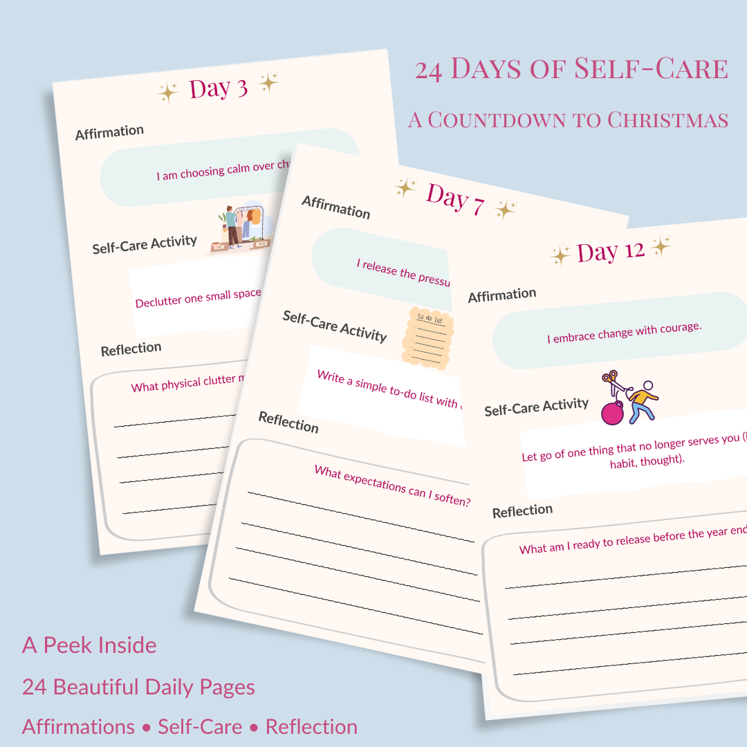 24 Days of Self-Care: A Soulful Countdown to Christmas | Digital Download