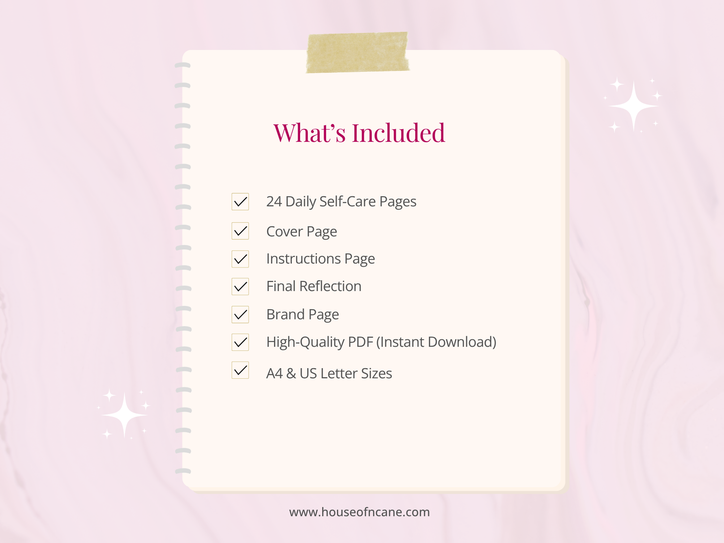 24 Days of Self-Care: A Soulful Countdown to Christmas | Digital Download